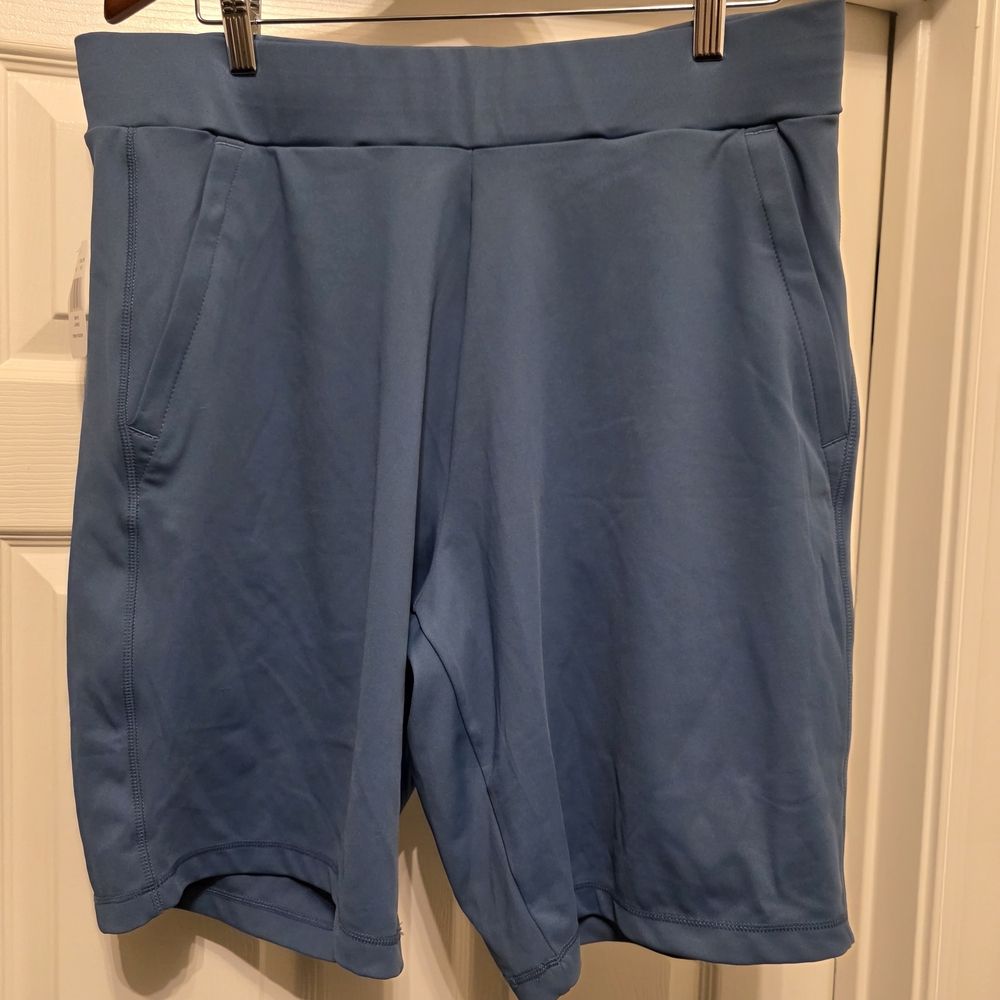 Stylish Men's Blue Athletic Shorts